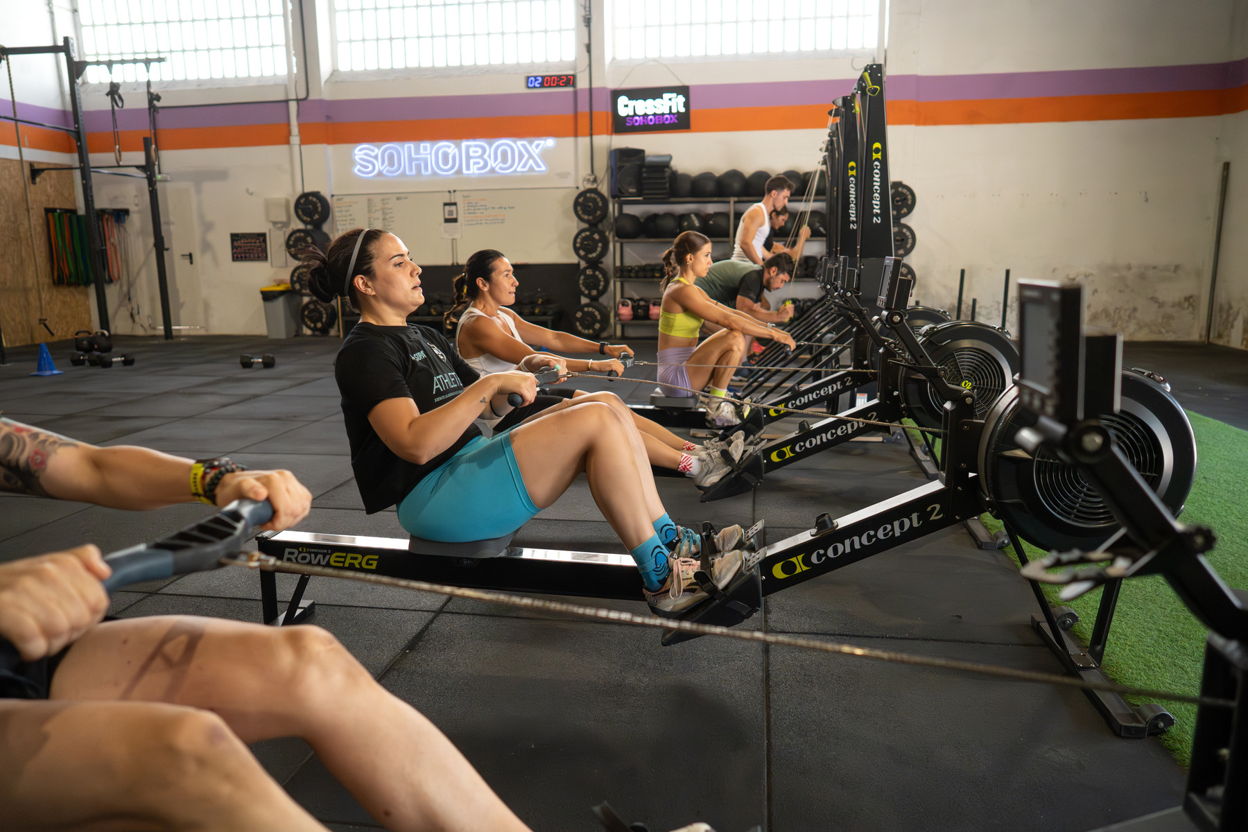 Actividad de CrossFit Experience en SOHO
