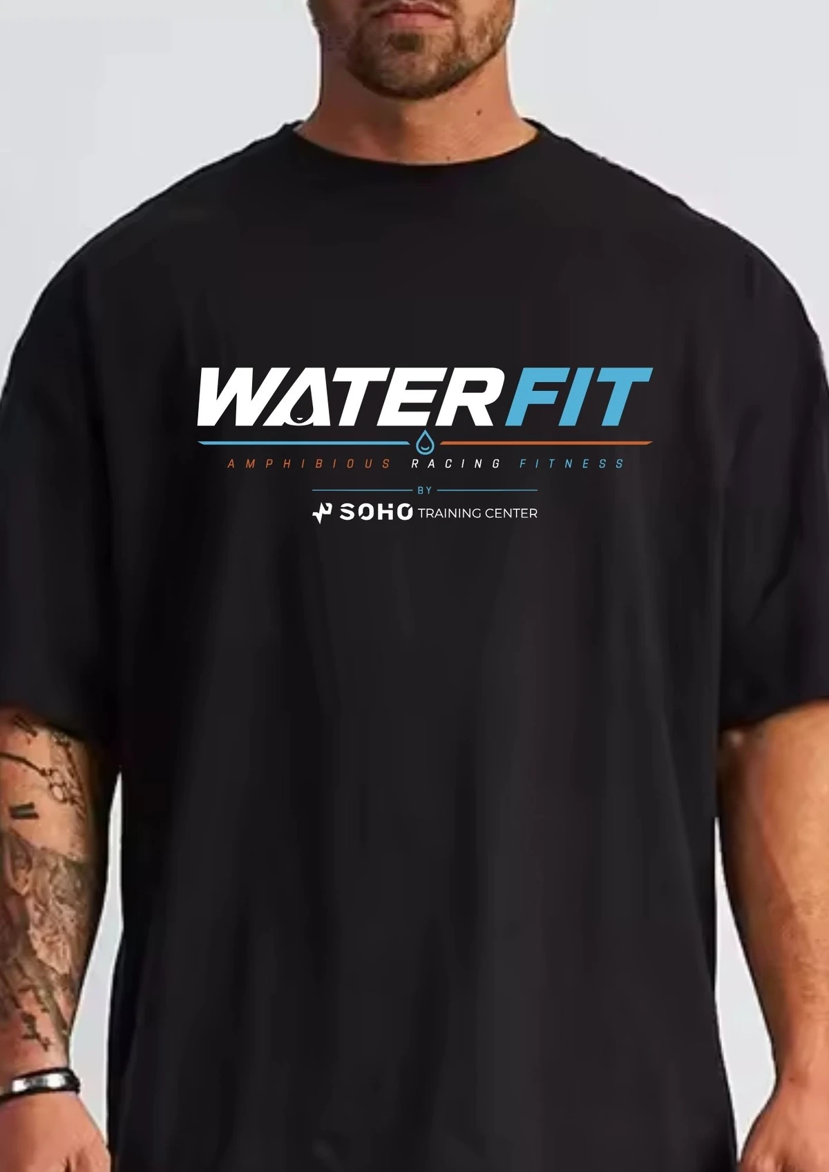 Parte frontal de la camiseta WaterFit