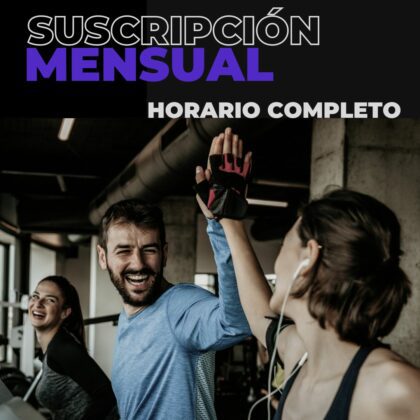 Suscripción mensual de horario completo