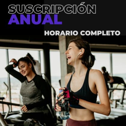 Suscripción anual de horario completo