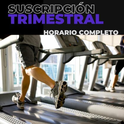 Suscripción trimestral de horario completo