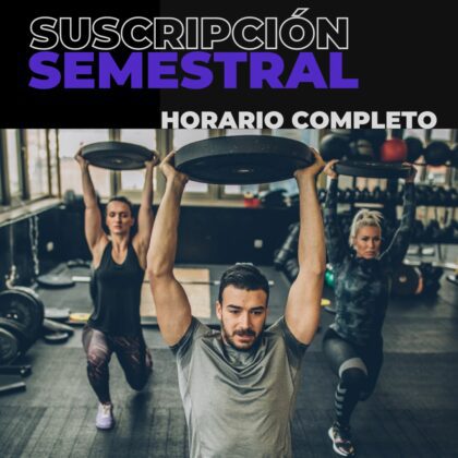 Suscripción semestral de horario completo